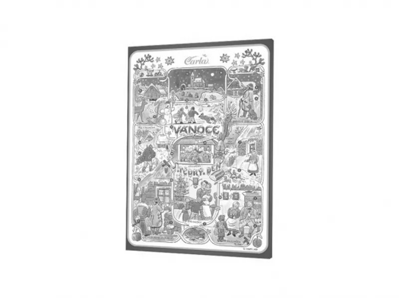 Carla Adventní kalendář Lada 75 g